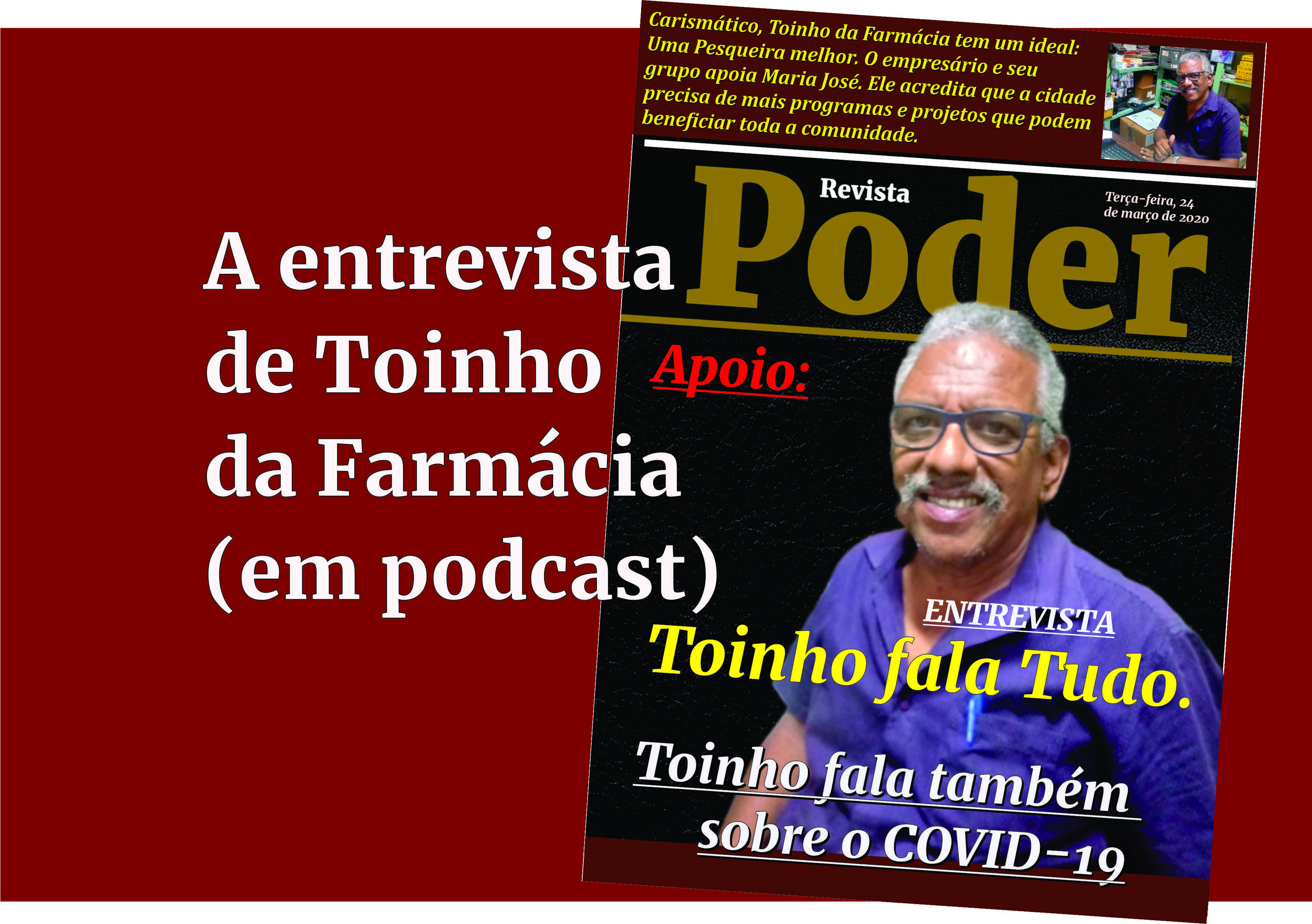 TOINHO DA FARMÁCIA FALA TUDO!