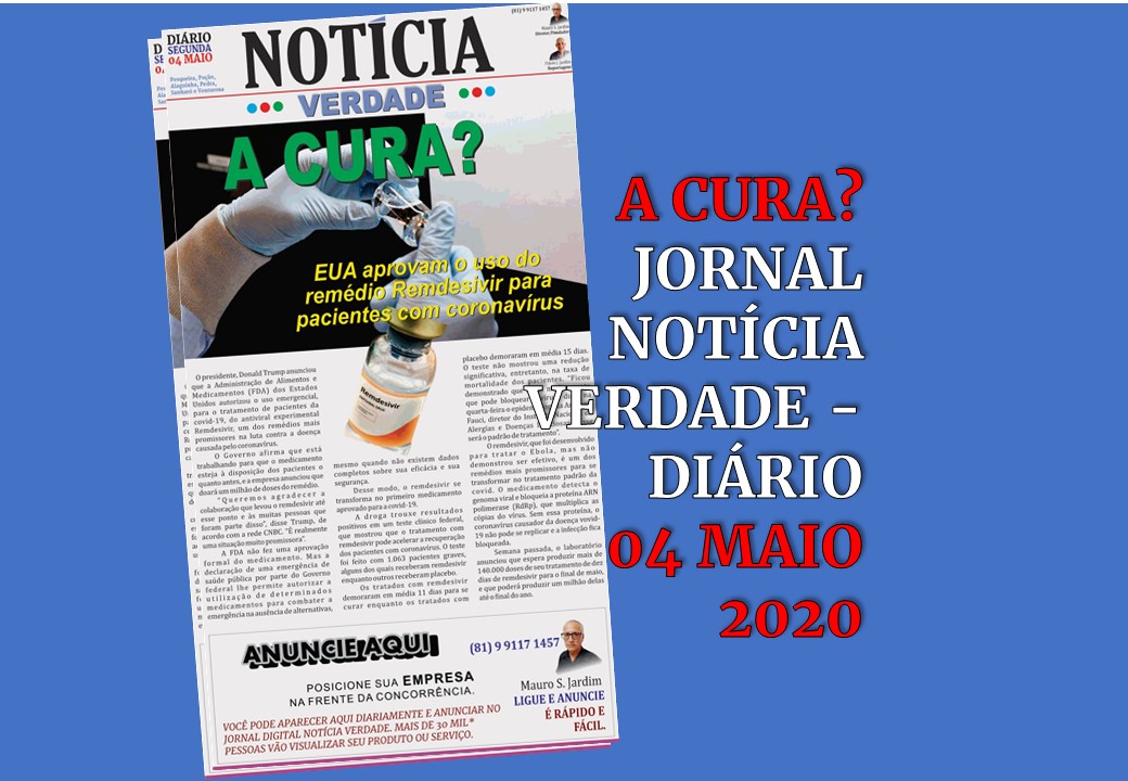 REMDESIVIR: A CURA DO COVID-19?