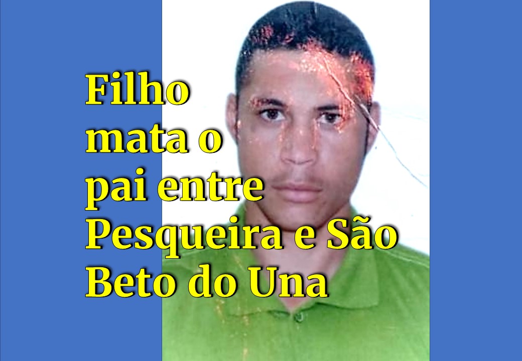 Filho mata o pai no Sítio Riachão, entre Papagaio e São Bento do Una