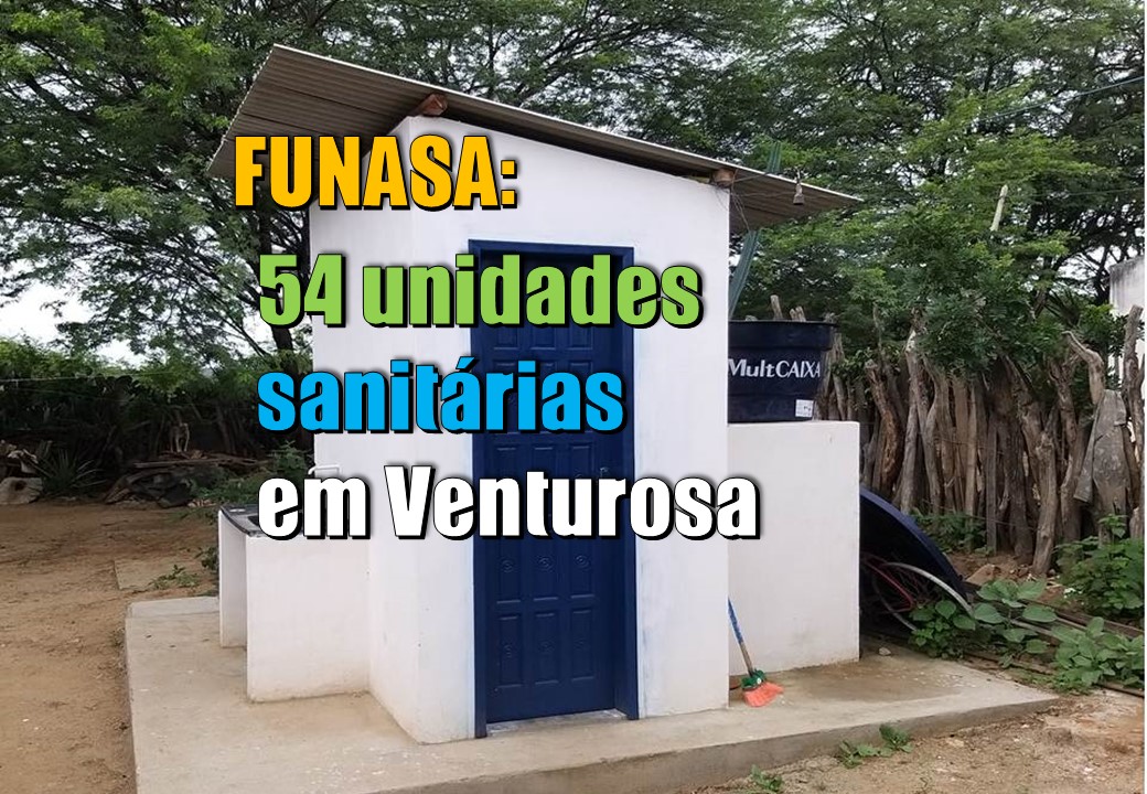 Construção de Melhorias Sanitárias Domiciliares abrange o Sítio Tarazinho e o Povoado Tará, em Venturosa