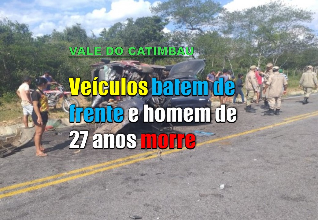 Grave acidente na via de acesso ao Parque Nacional do Vale do Catimbau (Buíque) mata homem de 27 anos