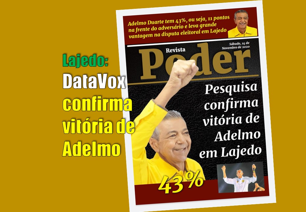 DataVox confirma vitória de Adelmo Duarte em Lajedo