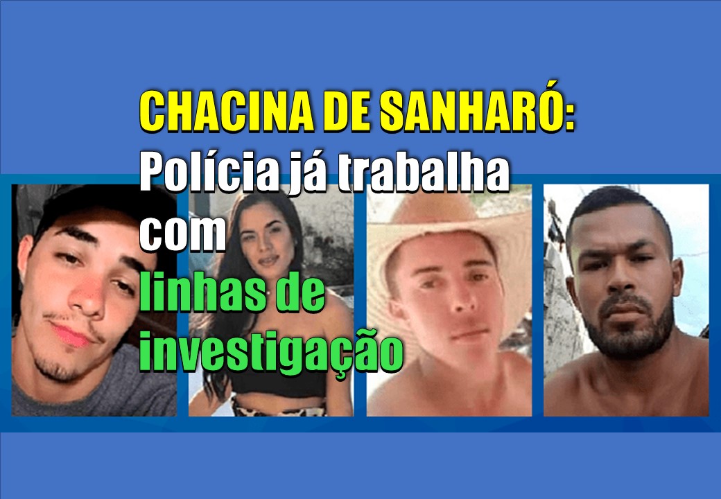 Polícia trabalha com linhas de investigação para elucidar a Chacina de Sanharó