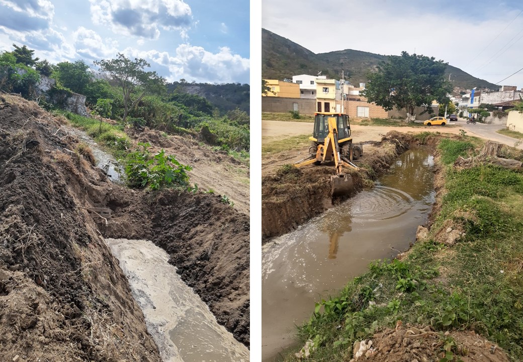 INFRAESTRUTURA E MEIO AMBIENTE REALIZAM AÇÕES EM PESQUEIRA