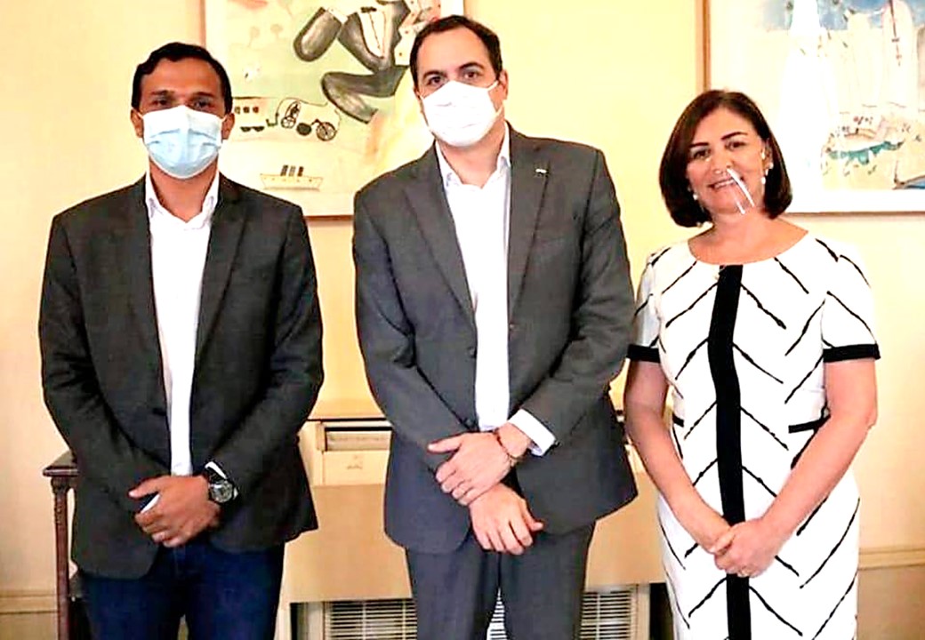 Uilas Leal, Paulo Câmara, Simone Santana e um só ideal: benefícios para Alagoinha (PE)