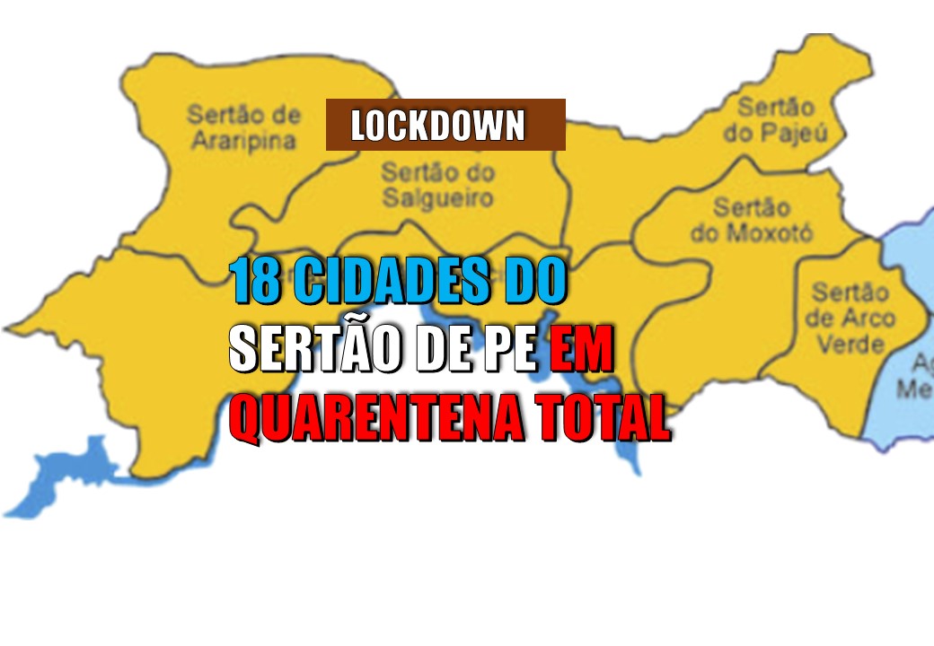 ENRIJECIMENTO | Quase 20 cidades do sertão pernambucano endurecem restrições a partir de quarta-feira