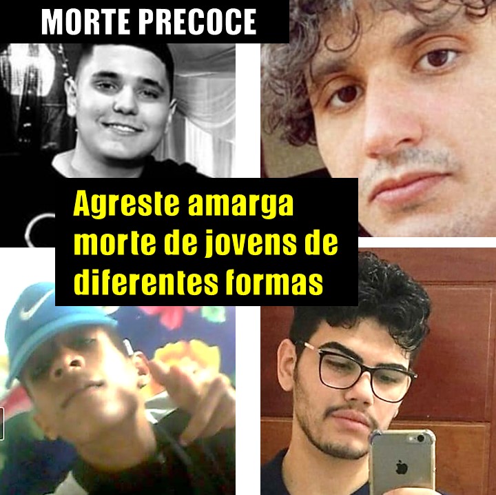 JUVENTUDE INTERROMPIDA | Em poucas horas, Agreste de Pernambuco chora a morte de jovens