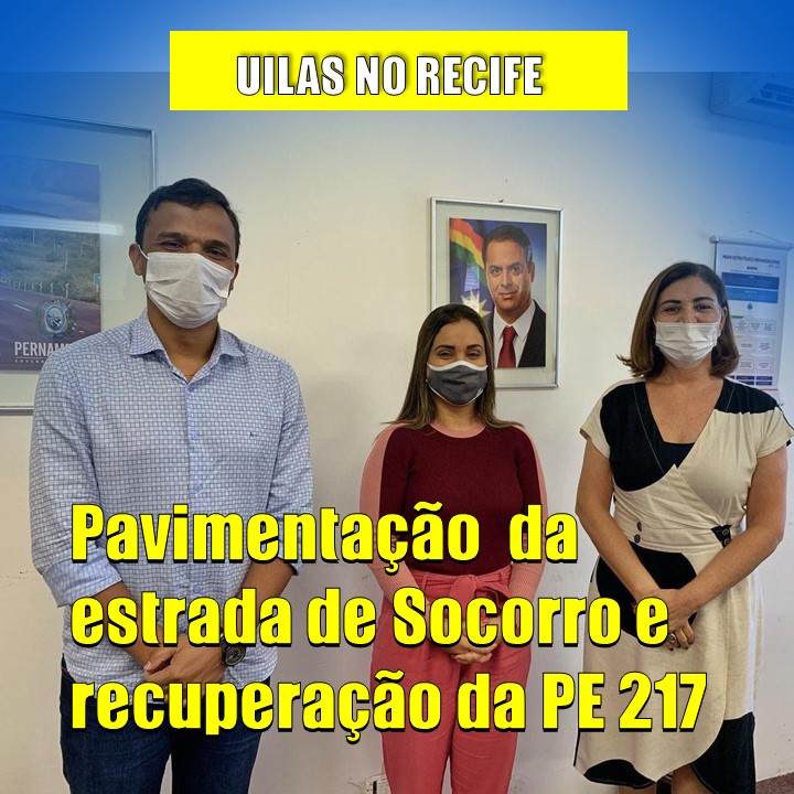 ALAGOINHA | Uilas Leal: reunião para pavimentação da estrada que liga Alagoinha a Socorro e recuperação da PE-217