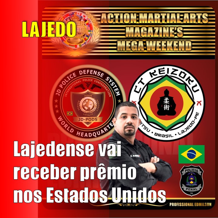 ARTES MARCIAIS | Lajedense receberá premiação nos Estados Unidos