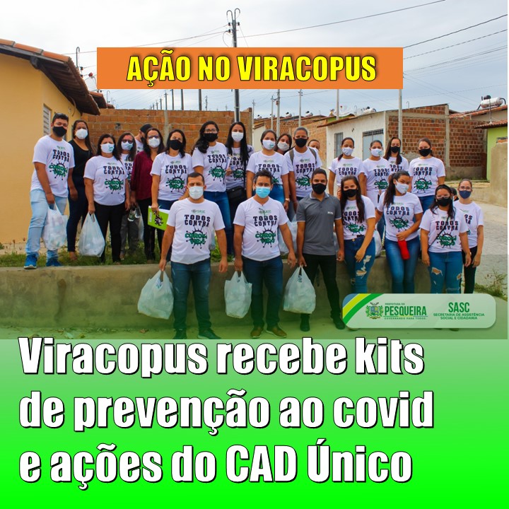 ITINERANTE | SASC entrega kits de prevenção ao covid-19 e faz ação integrada do CAD Único Itinerante no Viracopus