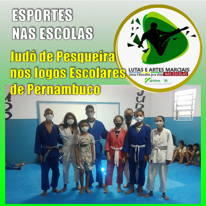 ARTES MARCIAIS | Com recorde de alunos e tradição de revelar atletas, Judô de Pesqueira participa dos Jogos Escolares de Pernambuco