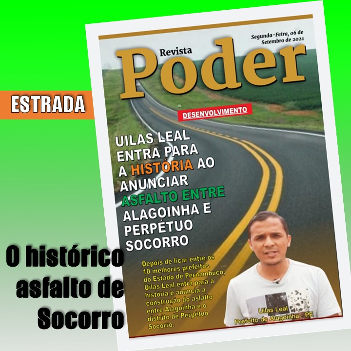 ESTRADA | Uilas Leal entra para a história e anuncia a construção do asfalto entre Alagoinha e o distrito de Perpétuo Socorro