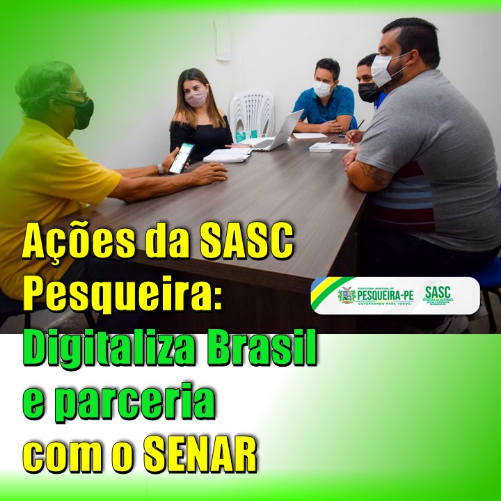 ASSISTÊNCIA SOCIAL | Pesqueira adere ao Digitaliza Brasil e firma parceria com o SENAR