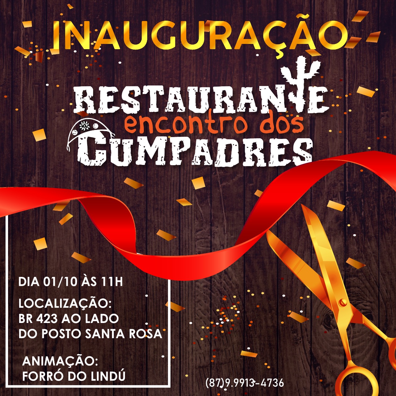 LAJEDO | Restaurante será inaugurado nesta sexta (1º ) com encontro de carros antigos