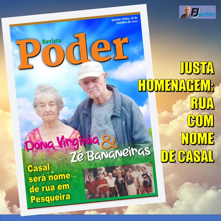 BANANEIRAS | Casal será homenageado com nome em rua em Pesqueira
