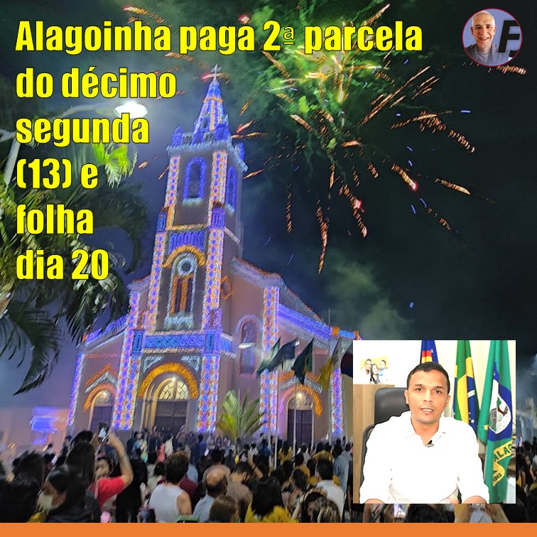 ALAGOINHA | Prefeito Uilas Leal anuncia que 2ª parcela do 13º será paga segunda-feira (13) e que salário de dezembro sai dia 20
