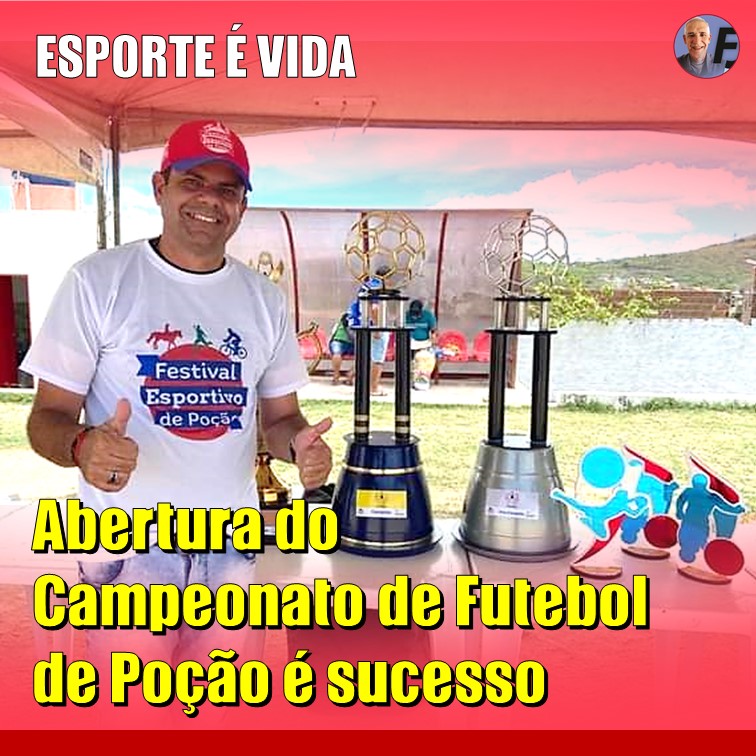 POÇÃO | Abertura do Campeonato de Futebol de Poção (PE) é sucesso. Houve jogos e entrega de uniformes aos clubes
