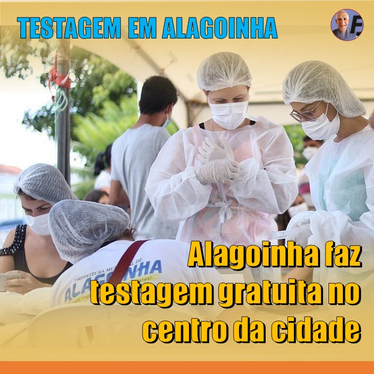COVID-19 | TESTA-PE EM ALAGOINHA. Cerca de 80 testes diários estão sendo realizados na cidade