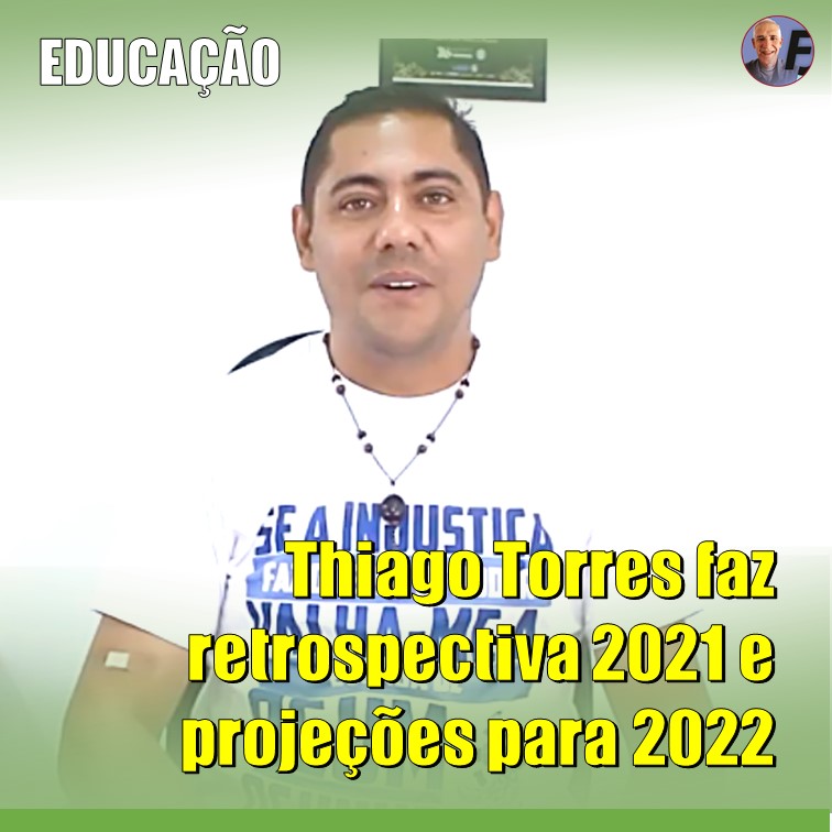 EDUCAÇÃO | Secretário de Educação de Pesqueira Thiago Torres faz retrospectiva das ações em 2021 e diz ter novidades para 2022. VEJA VÍDEO