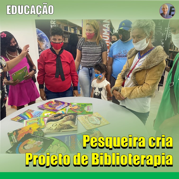 EDUCAÇÃO | Pesqueira implanta Projeto de Biblioterapia, com a abertura das portas da Biblioteca Pública Municipal para usuários do CAPS