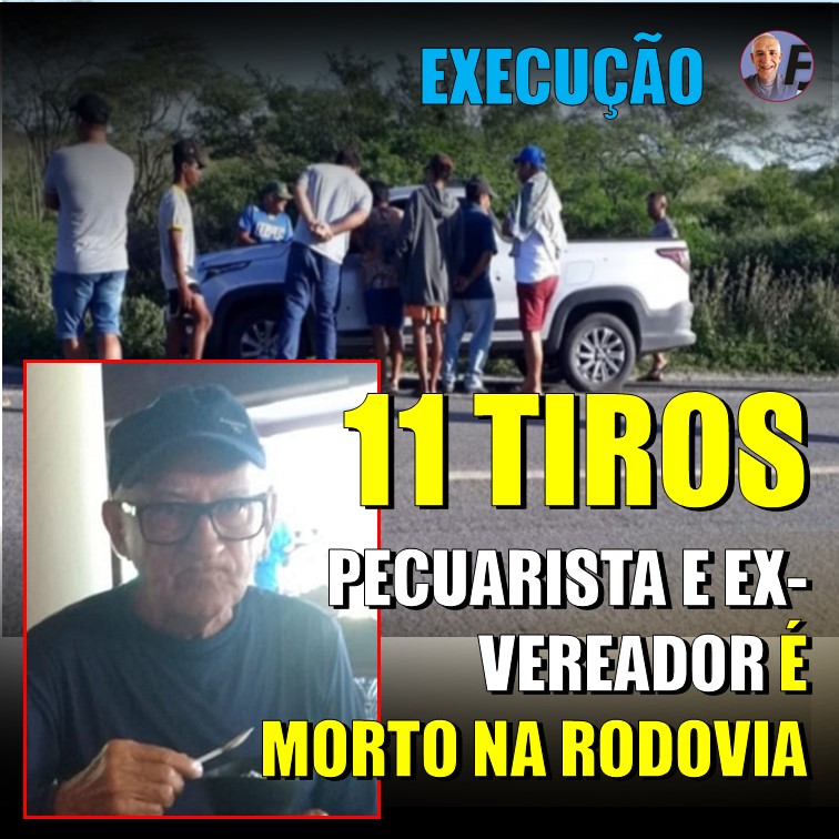 ONZE TIROS | Ex-vereador de Iati, Ulisses do Leite, de 75 anos, foi executado com vários tiros. POLÍCIA INVESTIGA