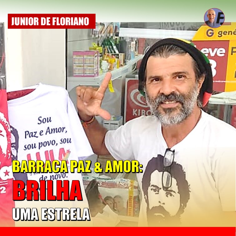 BRILHA UMA ESTRELA | Barraca de Floriano Júnior mantém viva a filosofia do Paz & Amor em Pesqueira