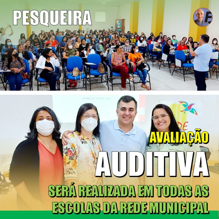 EDUCAÇÃO | Triagem Auditiva Escolar foi tema de Capacitação para Professores e Coordenadores da Rede Municipal de Pesqueira