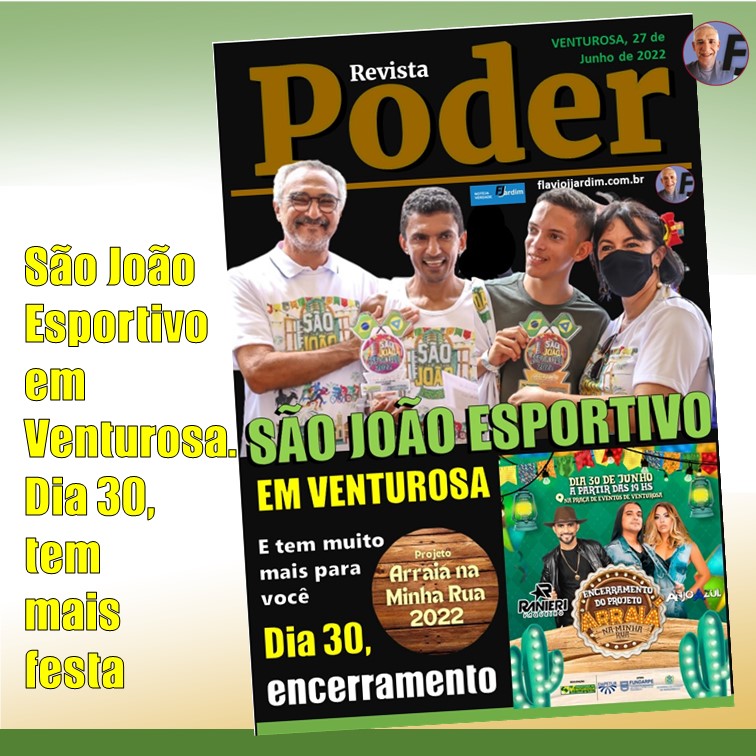 VENTUROSA | São João Esportivo aquece festejos em Venturosa e envolve mais 300 participantes. Dia 30 tem mais diversão com o encerramento e premiação do Arraiá na Minha Rua
