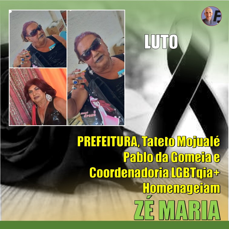LUTO | Prefeitura de Pesqueira, Coordenadoria Lgbtqia+ e povos juremeiros de matriz africana prestam homenagem a Zé Maria