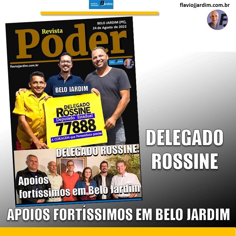DELEGADO ROSSINE | APOIO GIGANTE EM BELO JARDIM: VEREADORES, SUPLENTES E LIDERANÇAS