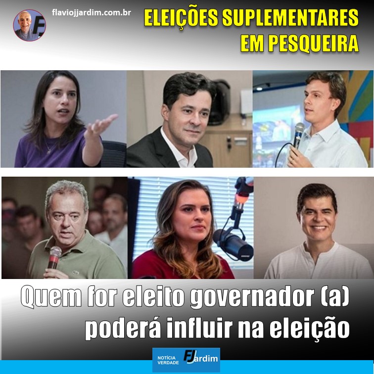 PESQUEIRA | GOVERNADOR (A) ELEITO (A) PODERÁ INFLUIR NA ELEIÇÃO SUPLEMENTAR DE PREFEITO DE PESQUEIRA?