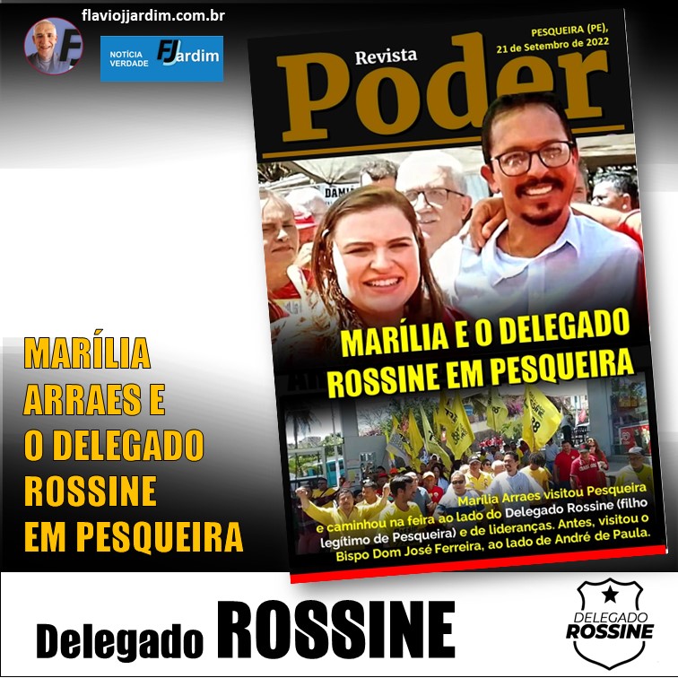 DELEGADO ROSSINE | Marília Arraes e André de Paula caminham com o Delegado Rossine na Feira e recebem as bençãos do Bispo José Luiz Ferreira Salles, na Diocese de Pesqueira