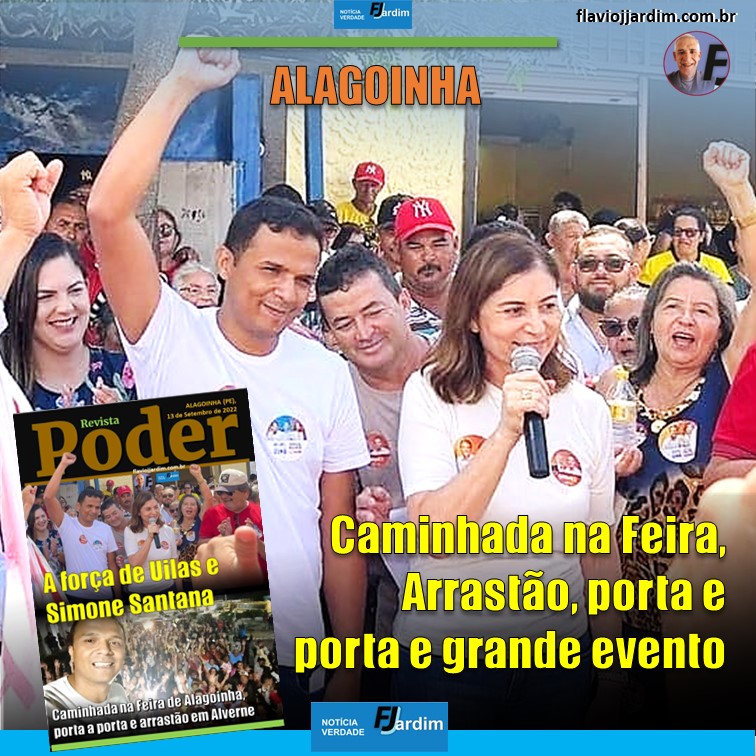 ALAGOINHA | Uilas Leal, Danilo Cabral e Simone Santana mostram força em Alagoinha