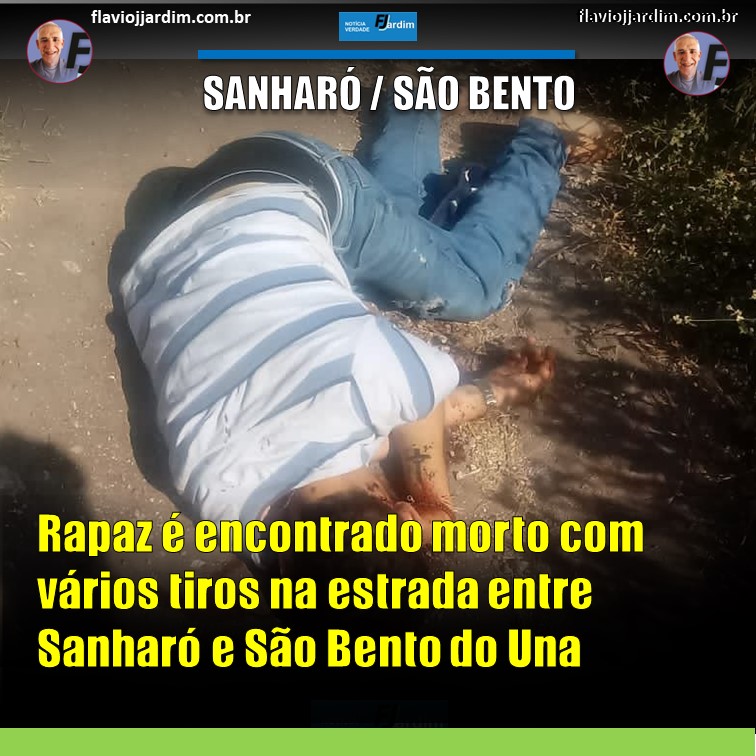 CRIME | RAPAZ É ENCONTRADO MORTO ENTRE SÃO BENTO DO UNA E SANHARÓ