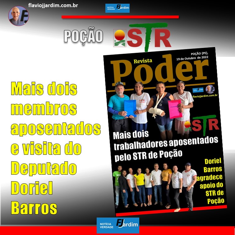 POÇÃO | A alegria do Sindicato dos Trabalhadores Rurais de Poção em aposentar mais dois agricultores