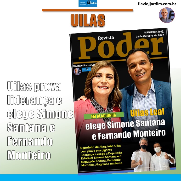 ALAGOINHA | Prefeito Uilas Leal elege Simone Santana e Fernando Monteiro