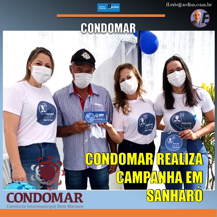 CONDOMAR | Novembro Azul em Sanharó numa ação do Condomar e do IGPS