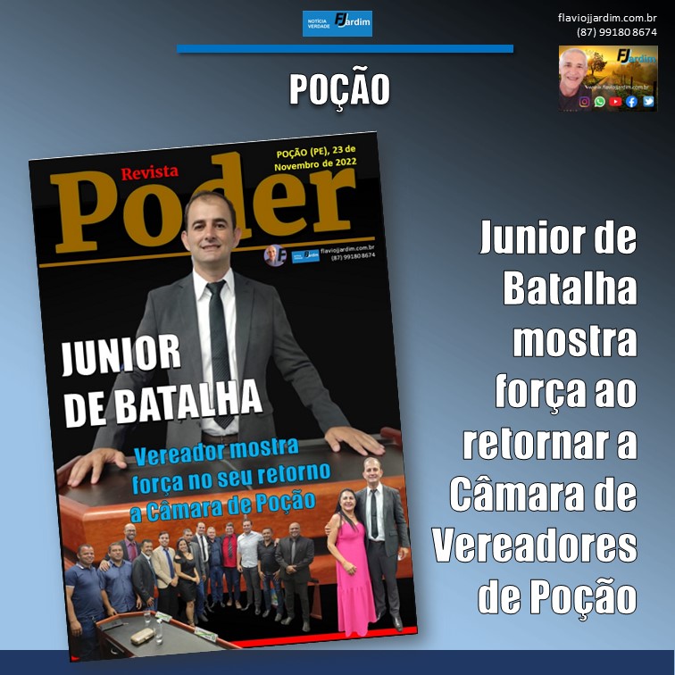 POÇÃO | Junior de Batalha mostra força em seu retorno à Câmara de Poção. “Vou trabalhar ainda mais”