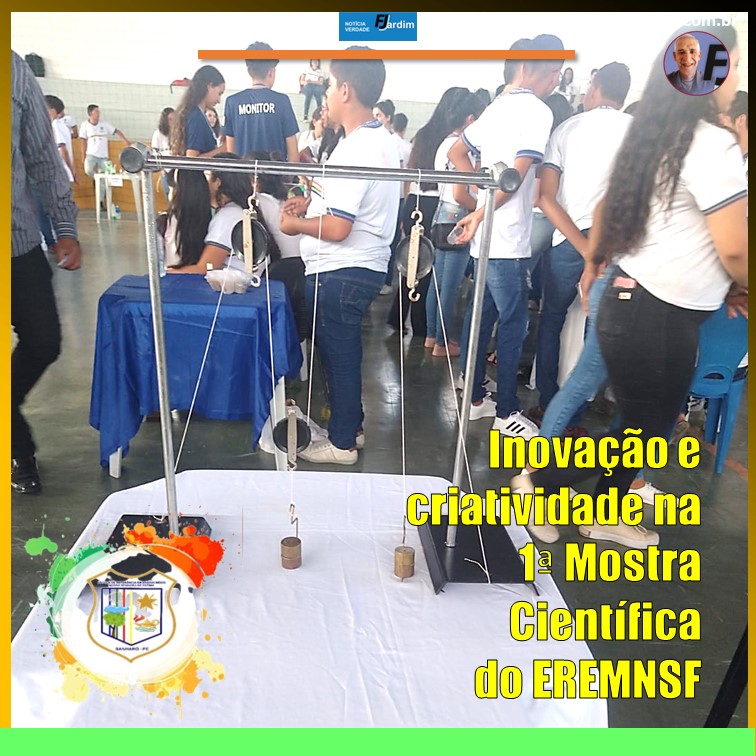 SANHARÓ | 1ª Mostra Científica da EREM Nossa Senhora de Fátima 2022 aconteceu, com sucesso, na sexta-feira (25)