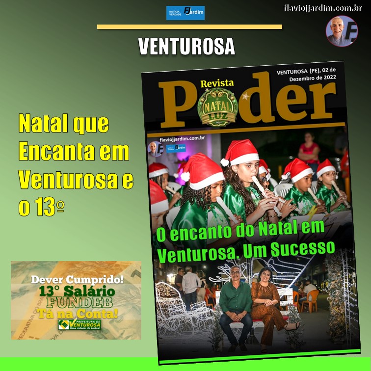 NATAL LUZ | ILUMINAÇÃO DE VENTUROSA ENCANTA E É UM VERDADEIRO SUCESSO