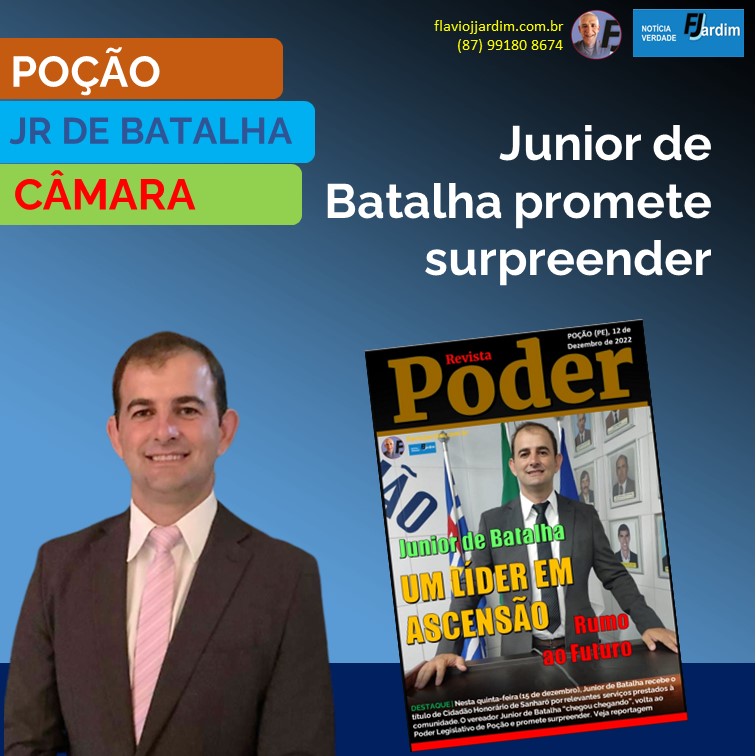 UM LÍDER EM ASCENSÃO | Junior de Batalha voltou com gosto de gás e promete surpreender em Poção