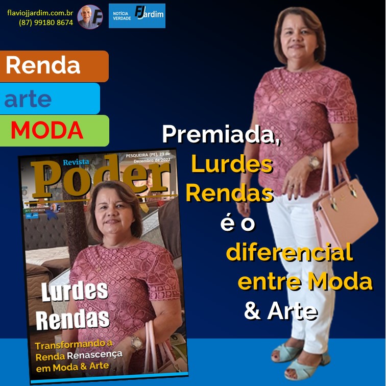 DESTAQUE | Lurdes Rendas vem<strong> transformando a Renda Renascença em Moda &amp; Arte e é premiada</strong>