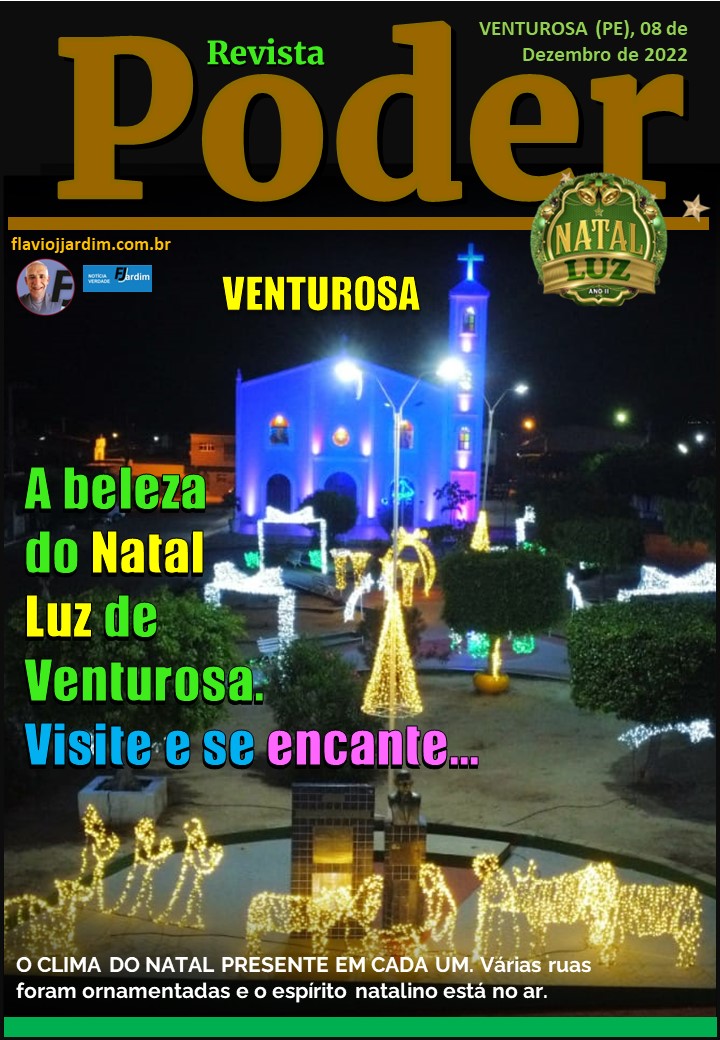 VENTUROSA | NATAL LUZ: O MAIS BONITO E CATIVANTE DO INTERIOR DE PERNAMBUCO. VISITE VENTUROSA E SE ENCANTE