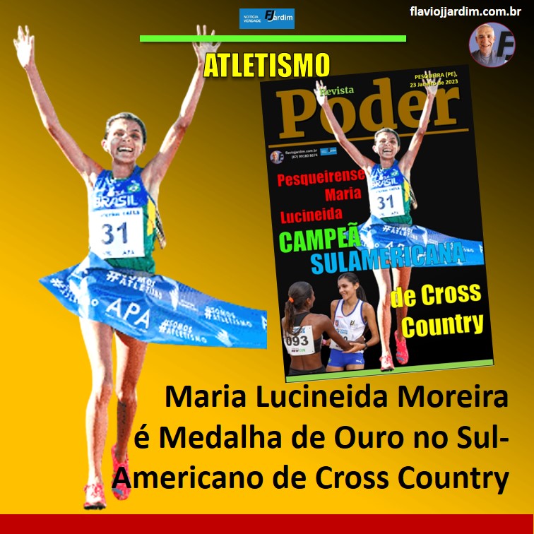 ATLETISMO | Maria Lucineida Moreira brilha e é Medalha de Ouro nos 10 Km do Sul-Americano de Cross Country