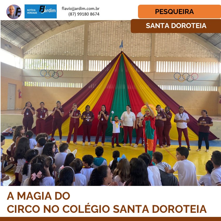 SANTA DOROTÉIA | a Magia do Circo e aprendizado no CSD em Pesqueira