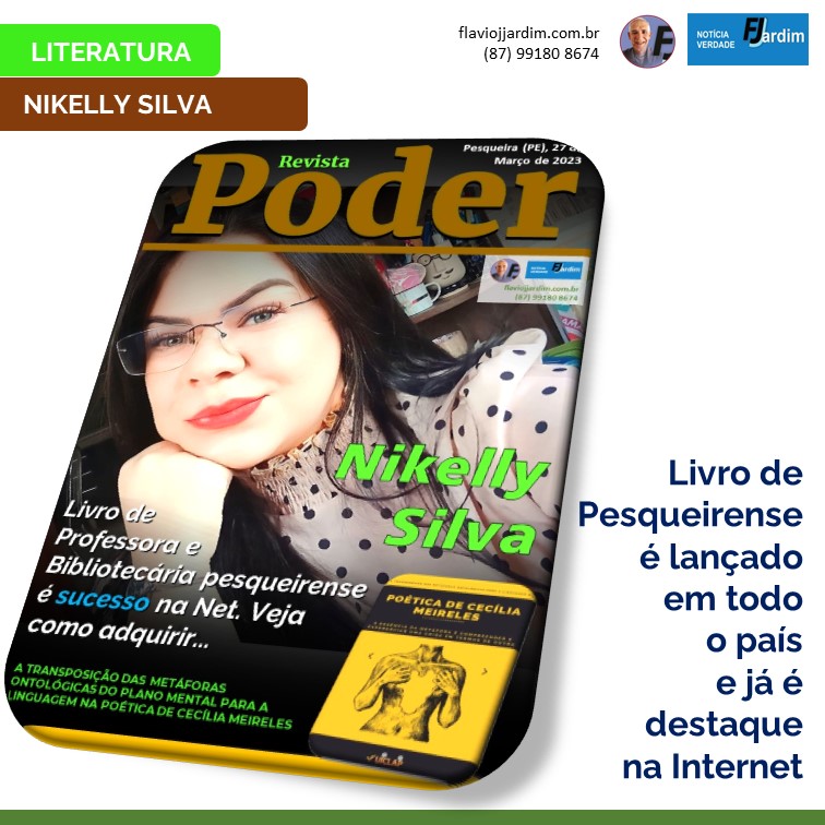 NIKELLY SILVA | Livro de Pesqueirense é lançado em todo o país e já é destaque na Internet