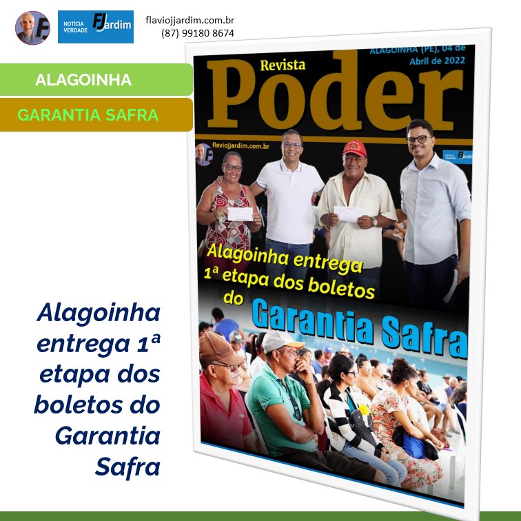 HOMEM DO CAMPO | Alagoinha entrega primeira etapa dos boletos do Programa Garantia Safra