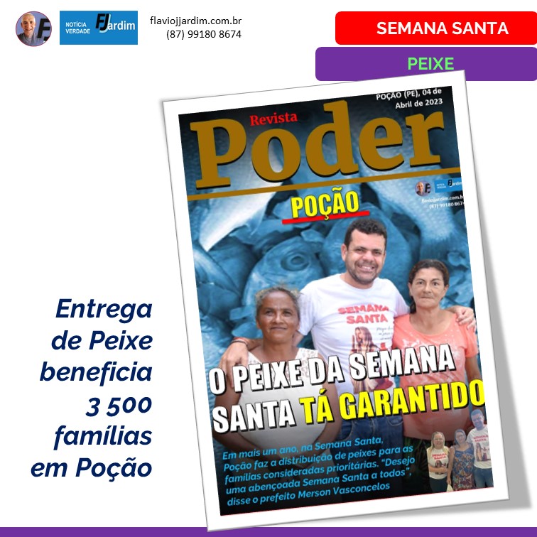 POÇÃO | Três mil e quinhentas famílias recebem peixe na Semana Santa. Tá Garantido