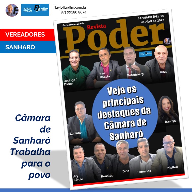 SANHARÓ | Vereadores apresentam requerimentos que visam melhorar a qualidade de vida da comunidade sanharoense