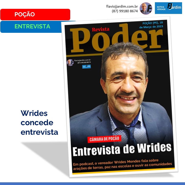 WRIDES |Vereador de Poção luta pelas comunidades. Aração de terras, reivindicações do povo e paz nas escolas